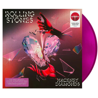 THE ROLLING STONES Hackney Diamonds Vinyl (Target, Purple, 12', 1LP)US