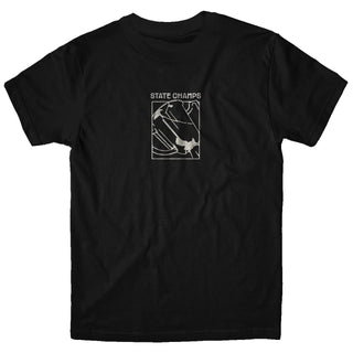 STATE CHAMPS Broken Tshirt (Black)