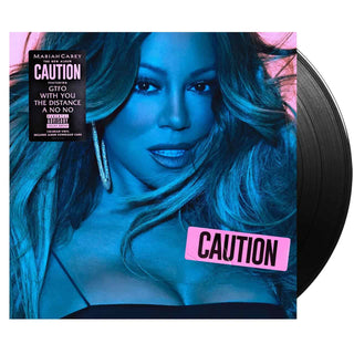 MARIAH CAREY Caution Vinyl, Cover Dent (Black, 12', 1LP)