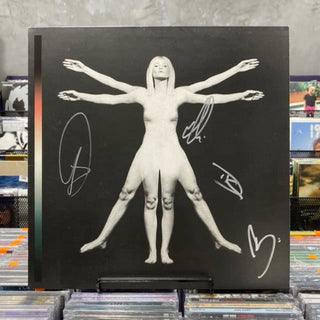 ANGELS AND AIRWAVES Lifeforms Vinyl, Signed Card (Bone)