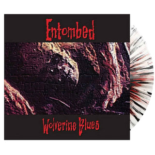 ENTOMBED Wolverine Blues Vinyl (RSDE, White/Red Black Splatter, 12', 1LP)