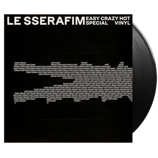 LE SSERAFIM Easy-Crazy-Hot Vinyl, Cover Dent (Carbon Black, 1LP)