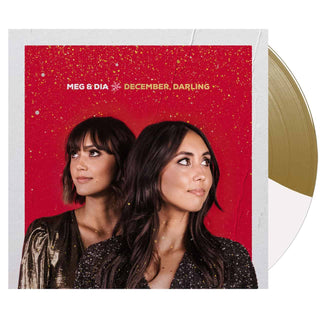 MEG AND DIA December, Darling Vinyl (Half White And Gold, 12')