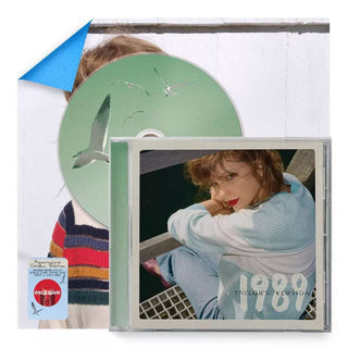 TAYLOR SWIFT 1989 (Taylor's Version) Aquamarine Green CD, Case Dent (Target, Jewel Case)