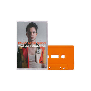 PANIC AT THE DISCO Viva Las Vengeance Cassette (Orange, Jewel Case)