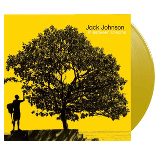 JACK JOHNSON In Between Dreams Vinyl, Cover Dent (Yellow, 12', 1LP)