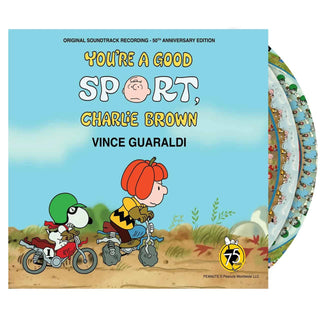 VINCE GUARALDI You're A Good Sport, Charlie Brown (Original Soundtrack Recording - 50th Anniversary Edition) Vinyl (Zoetrope, 2LP)