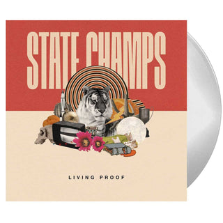 STATE CHAMPS Living Proof Vinyl (Silver/White, 1LP)