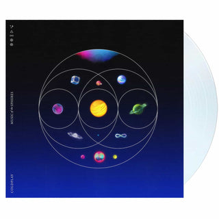 COLDPLAY Music Of The Spheres Vinyl (Indie, Clear, 12', 1LP)