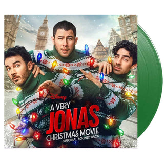 JONAS BROTHERS A Very Jonas Christmas Movie Vinyl, Cover Dent (Emerald Green, 12', 1LP)