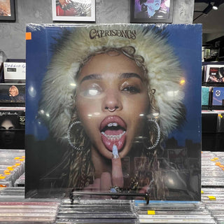 FKA TWIGS Caprisongs Vinyl, Cover Dent (UO, Clear Glitter, 12', 1LP)