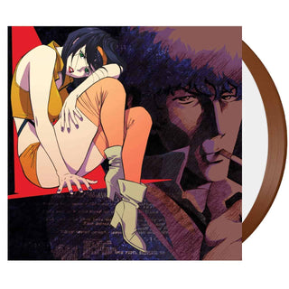 OST Seatbelts: Cowboy Bebop Vinyl, Cover Dent (White Brown, 2LP)
