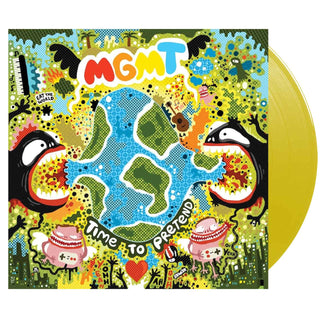 MGMT Time To Pretend Vinyl (Banana Yellow, 1LP)