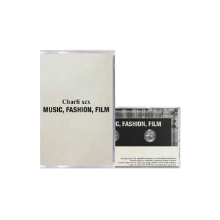 CHARLI XCX Music, Fashion, Film Cassette (Clear, Jewel Case)