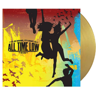 So Wrong, It's Right Vinyl, Cover Dent (Gold)  by ALL TIME LOW