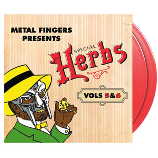 MF DOOM Special Herbs (Vols 5&6) Vinyl (Apple Red, 2LP)