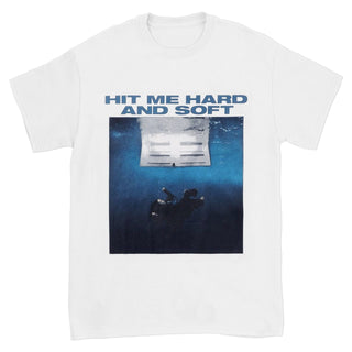 BILLIE EILISH Hit Me Hard And Soft Track List Double-Sided Tshirt (HT, White)