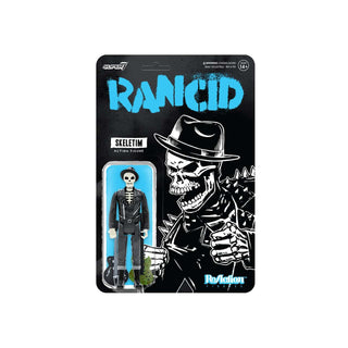 RANCID Punk Skeletim Hat Super7 ReAction Toy